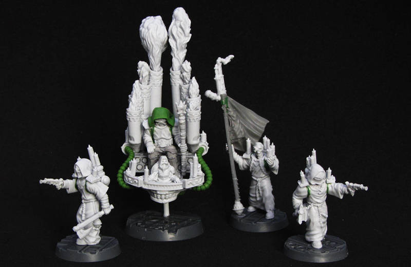 Making Promethium Guild Proxies for Necromunda Games - Guest Post by Rob Skene